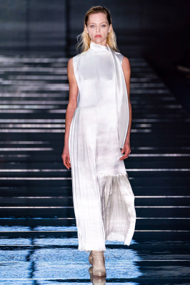 Sasha Pivovarova - Hugo Boss Autumn/Winter 2019 Fashion Show in New York