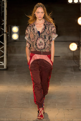 Sasha Pivovarova - Isabel Marant Spring/Summer 2018 Fashion Show in Paris