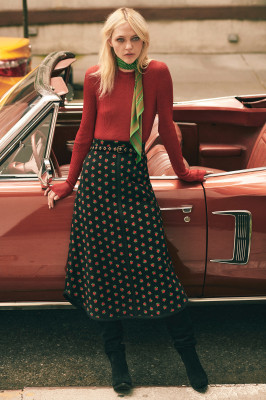 Sasha Pivovarova - Philosophy di Lorenzo Serafini Resort 2019 Collection