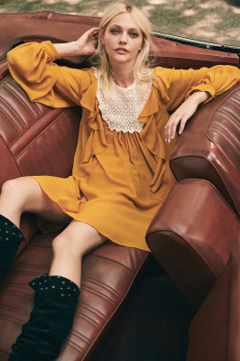 Sasha Pivovarova - Philosophy di Lorenzo Serafini Resort 2019 Collection