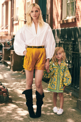 Sasha Pivovarova - Philosophy di Lorenzo Serafini Resort 2019 Collection