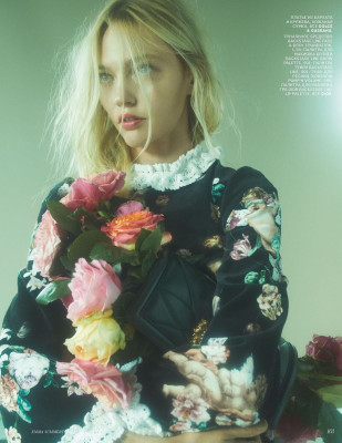 Sasha Pivovarova - by Emma Summerton Vogue Russia November 2018