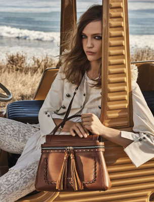 Sasha Pivovarova - Twinset Spring Summer Campaign