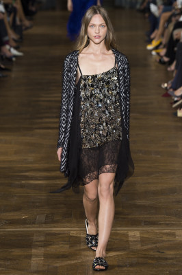 Sasha Pivovarova - Lanvin Spring/Summer 2017 Fashion Show in Paris