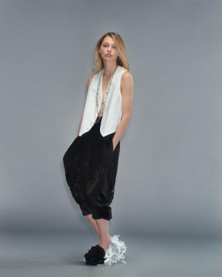 Sasha Pivovarova ~ Rouge Fashion Book March 2025 by Tom Blesch