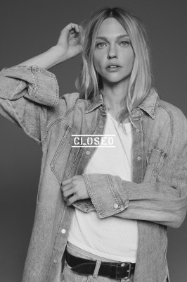 Sasha Pivovarova ~ Closed Denim Campaign S/S 2023 by Alexandra Nataf