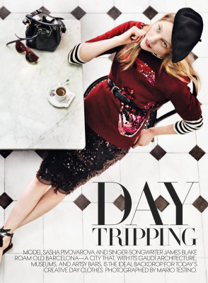 photo 10 in Sasha Pivovarova gallery [id726508] 2014-05-08 00:00:00