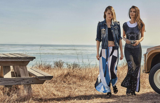 Sasha Pivovarova - Twinset Spring Summer Campaign