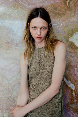 Sasha Pivovarova for Zara ZW Collection