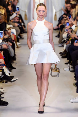Sasha Pivovarova - Brandon Maxwell Autumn/Winter 2019 Fashion Show in New York