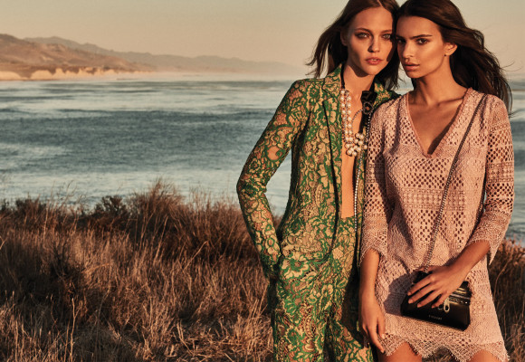 Sasha Pivovarova - Twinset Spring Summer Campaign