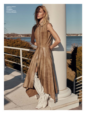 Sasha Pivovarova - by Alique Vogue Greece April 2019