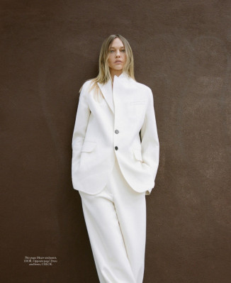 Sasha Pivovarova &amp;amp; Yasmin Warsame ~ Harper&#039;s Bazaar USA Oct&#039;24 by David Giorgadz