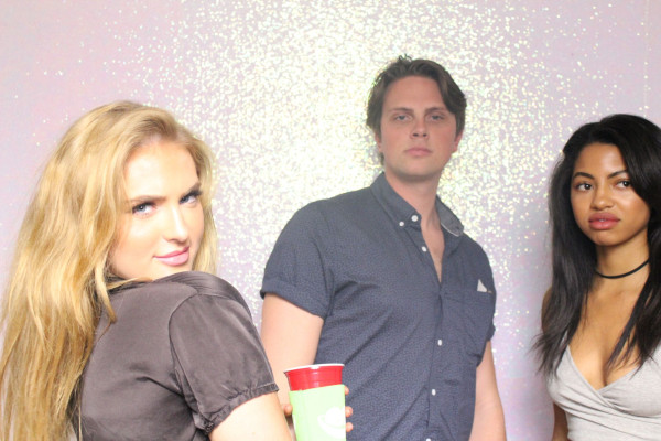 Saxon Sharbino - Pre-Coachella party photo booth