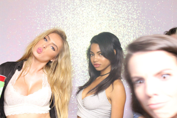 Saxon Sharbino - Pre-Coachella party photo booth