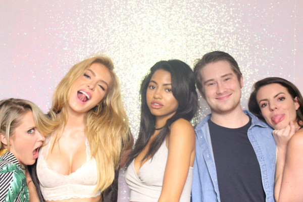 Saxon Sharbino - Pre-Coachella party photo booth