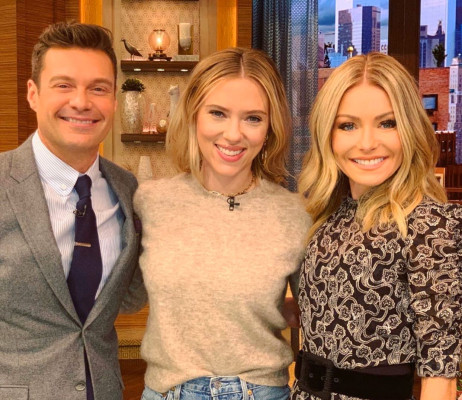 Scarlett Johansson - Live With Kelly &amp; Ryan in New York 12/02/2019