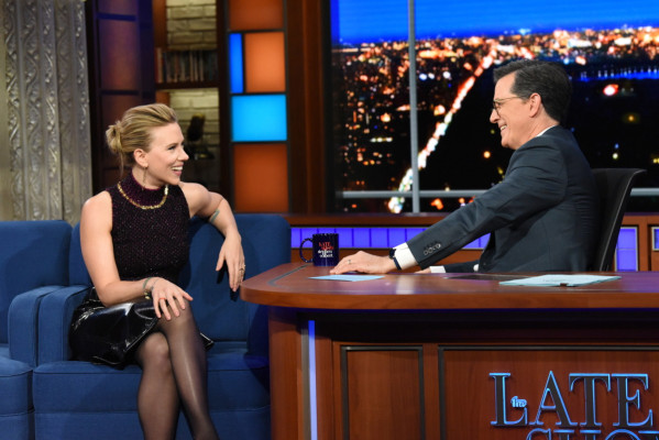 Scarlett Johansson - The Late Show with Stephen Colbert in New York 12/05/2019