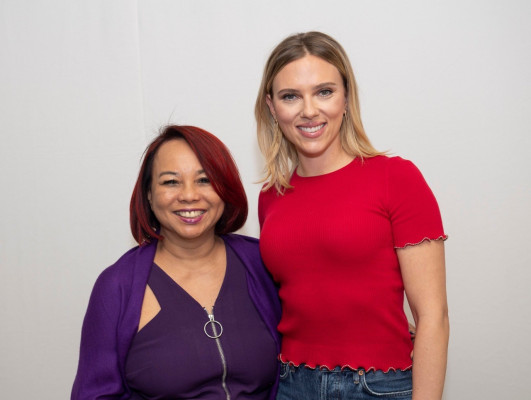 Scarlett Johansson - &#039;Jojo Rabbit&#039; Press Conference in Los Angeles 10/13/2019