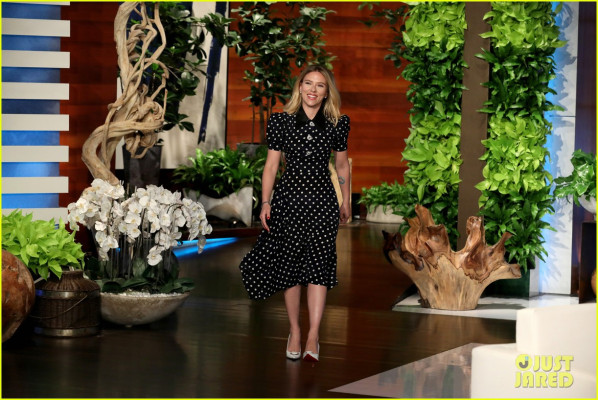 Scarlett Johansson - The Ellen DeGeneres Show in Los Angeles 10/17/2019