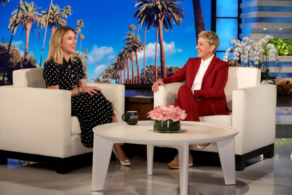 Scarlett Johansson - The Ellen DeGeneres Show in Los Angeles 10/17/2019