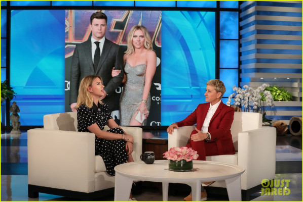 Scarlett Johansson - The Ellen DeGeneres Show in Los Angeles 10/17/2019