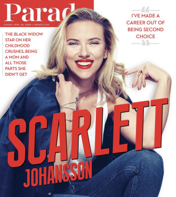 Scarlett Johansson by Mary Ellen Matthew for Parade Magazine (April 2020)