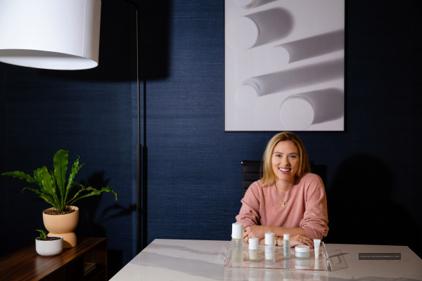 Scarlett Johansson by Lexie Moreland for WWD (March 2022)