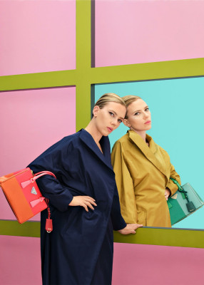 Scarlett Johansson by Alex Da Corte for Prada &#039;The Glass Age&#039; Campaign 2023