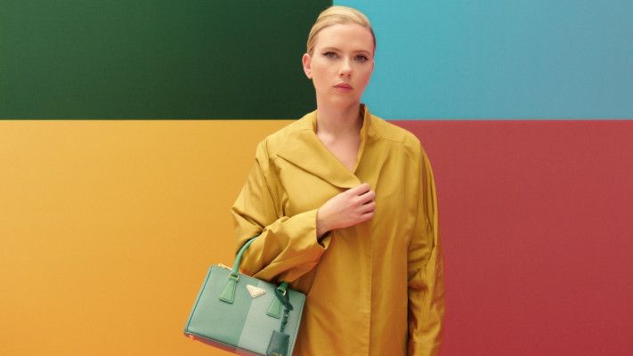 Scarlett Johansson by Alex Da Corte for Prada &#039;The Glass Age&#039; Campaign 2023