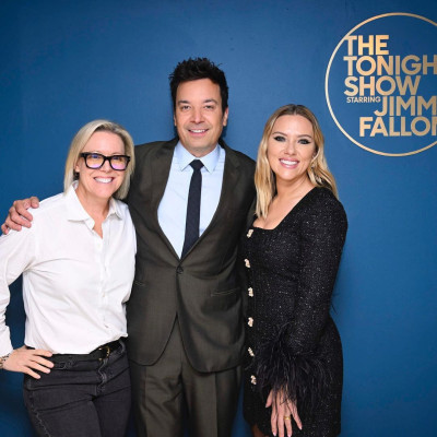 Scarlett Johansson at &quot;The Tonight Show Starring Jimmy Fallon&quot; in NY 11/17/23