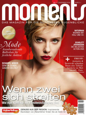 Scarlett Johansson – moments November 2018 Issue