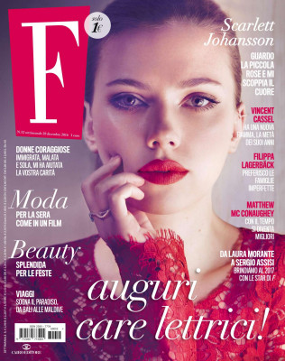 Scarlett Johansson – F Magazine December 2016