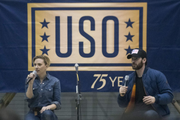 Scarlett Johansson – USO Visit at Forward Operating Base Gamberi in Afghanistan 