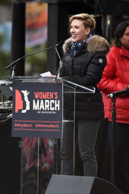 Scarlett Johansson – Women’s March on Washington