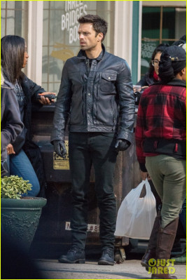 Sebastian Stan - 'The Falcon and the Winter Soldier' On Set in Atlanta 11/13/19