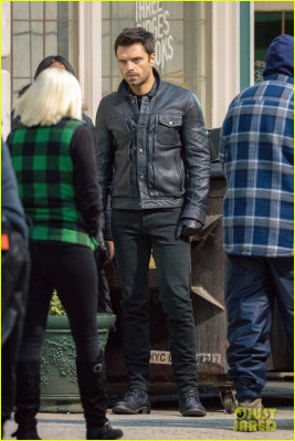 Sebastian Stan - 'The Falcon and the Winter Soldier' On Set in Atlanta 11/13/19