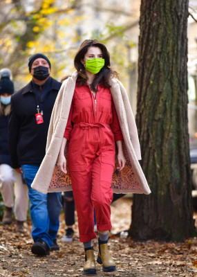 Selena Gomez - Only Murders in the Building (2021) On Set in New York 12/07/2020