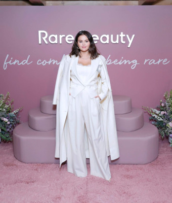 Selena Gomez-Rare Beauty's Find Comfort Body Collection Launch in BH 01/10/2024