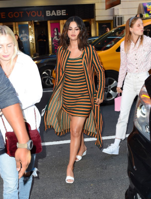 Selena Gomez - Arriving at Mean Girls Broadway play in New York 06/11/2019
