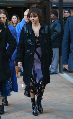 Selena Gomez in New York 02/13/2018