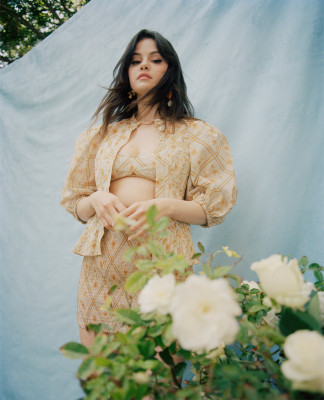 Selena Gomez by Nadine Ijewere for Vogue US (April 2021)
