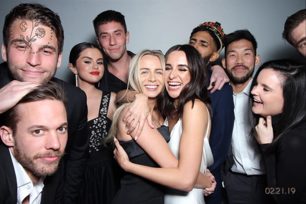 Selena Gomez - Courtney Barry Wedding in Los Angeles 02/21/2019
