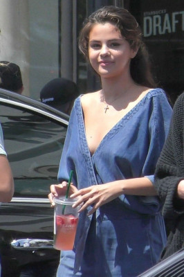 Selena Gomez Out with friends in Malibu 07/24/2018