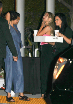 Selena Gomez Out with friends in Malibu 07/24/2018