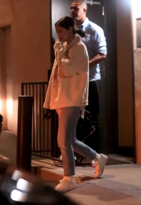 Selena Gomez - Leaving a Recording Studio in Los Angeles 02/26/2019