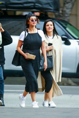 Selena Gomez - Leaving Tortino Restaurant in Los Angeles 05/26/2019