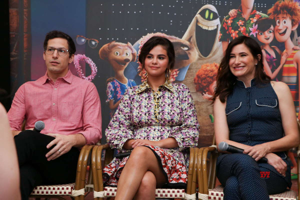 Selena Gomez - Hotel Transylvania 3 Summer Vacation press junket 06/28/2018