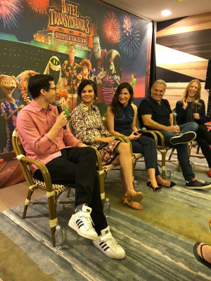 Selena Gomez - Hotel Transylvania 3 Summer Vacation press junket 06/28/2018