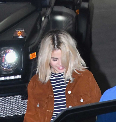 Selena Gomez at church service in LA 11/29/2017